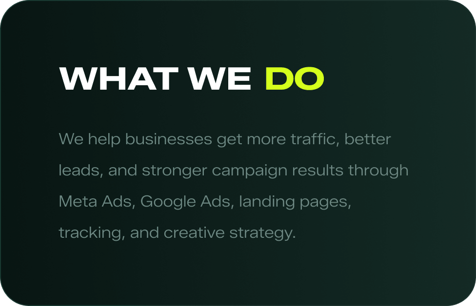 What We Do